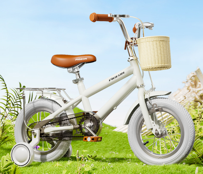 Children's bicycle 3-9 years old boy 16 inch bicycle 6 years old girl princess bicycle can sit on the bicycle