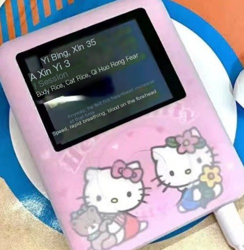 MP3 with cute screen, OTG running music player, mini electronic book player, portable player, MP4 for students