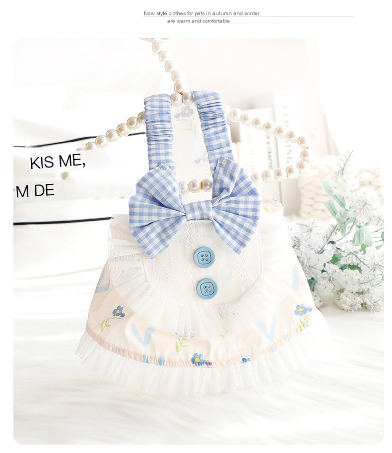 Mint Green Small Plaid Dress 2