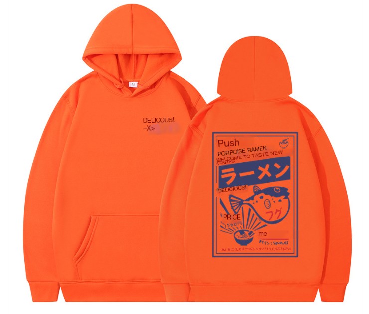 Cartoon Print Hoodie 2