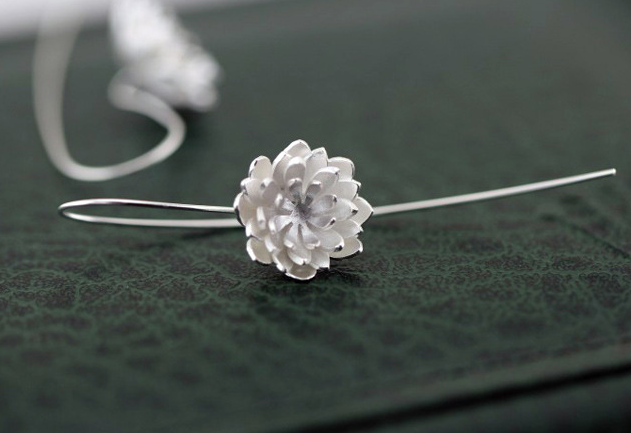 Chic Lotus Earrings for Any Occasion