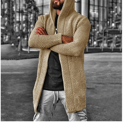 Men's Hooded Cardigan Image 3