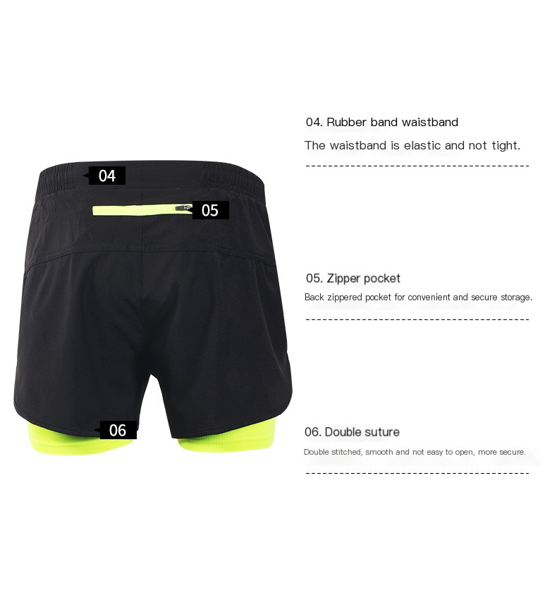 Men's Quick-Dry Running Shorts 2