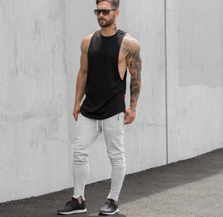 Green Sleeveless T-Shirt