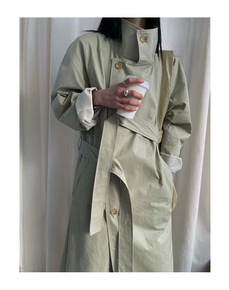 Women's Fashion Lapel Trench Coat