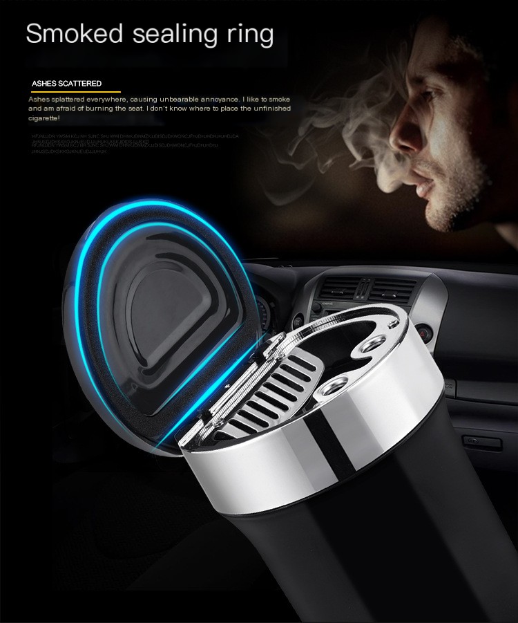 Car Compass Ashtray 2