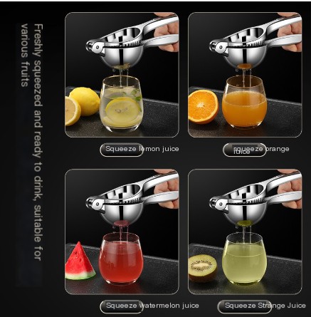 Large manual lemon juicer