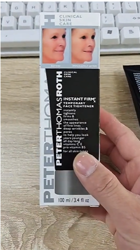 Application of Instant Dark Circle Remover