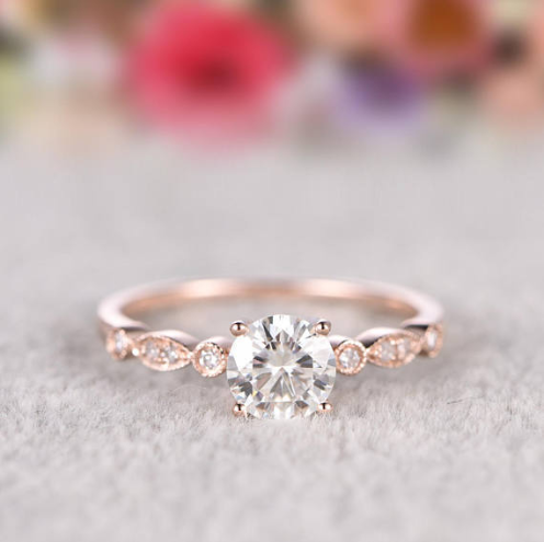 Minimalist Diamond Ring - Image 2
