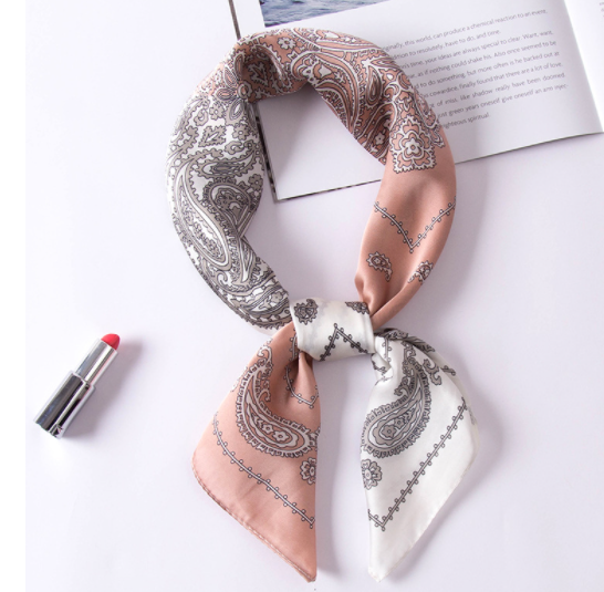 Big Cashew Pink Scarf