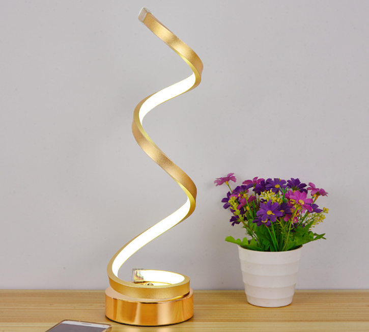 Spiral Table Lamp Image 2