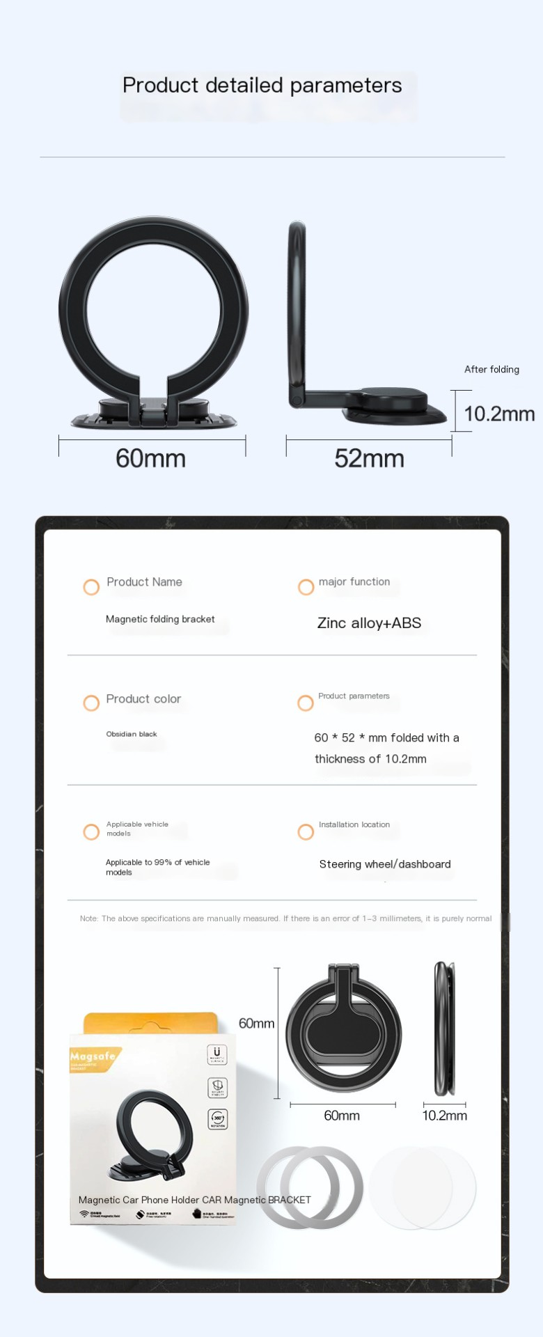 CA1 Magic Ring Car Cell Phone Holder Image 9