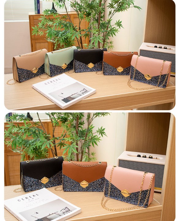 Sequined Crossbody Bag Image 2