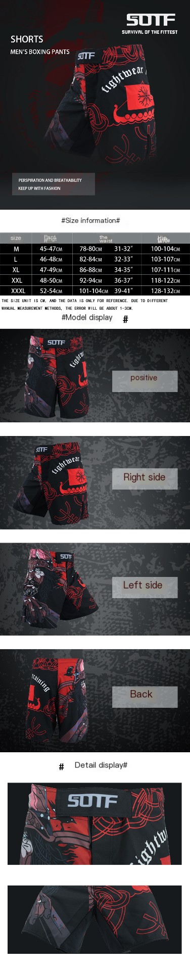 Fight Training Shorts Image 1