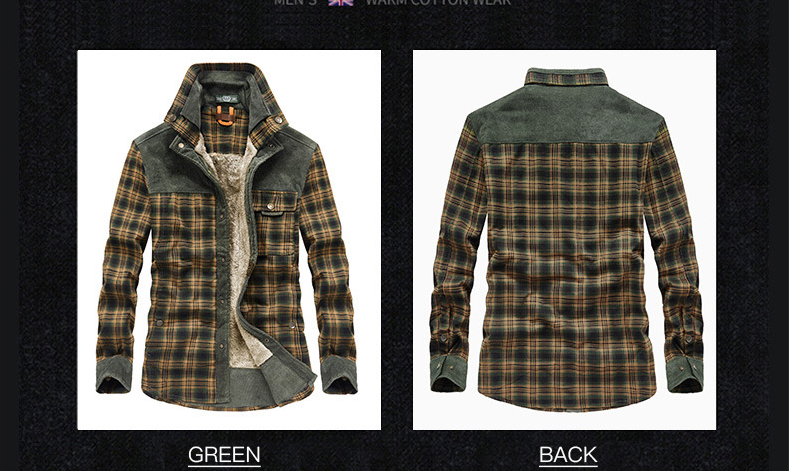 Plaid Shirt Jacket Image 1