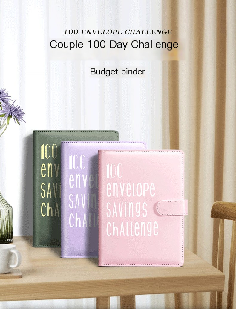 100 Envelope Challenge Notebook cover