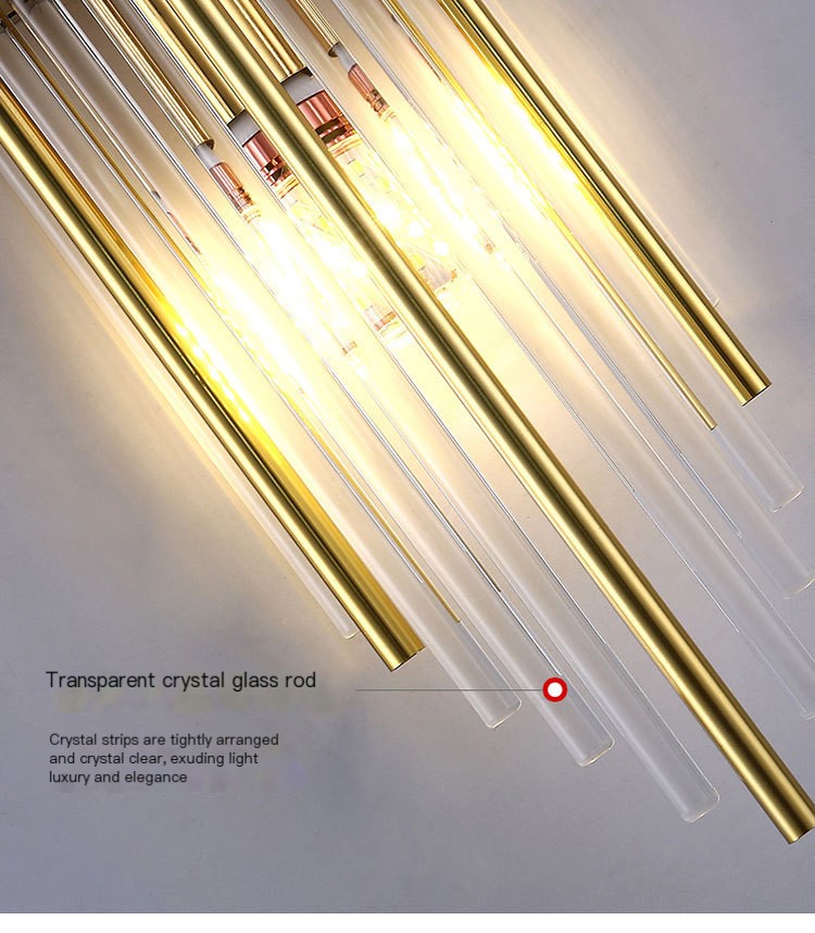 Luxury Crystal Wall Lamp Image 3