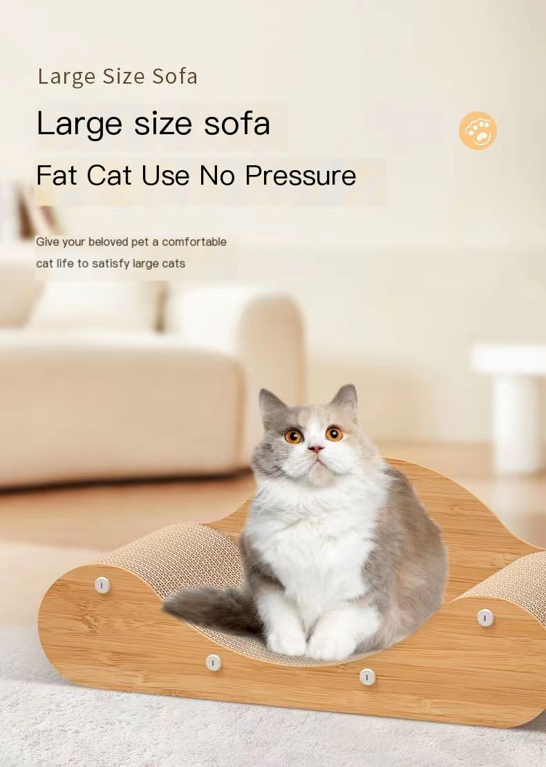 Cat Scratching Lounge Image 6
