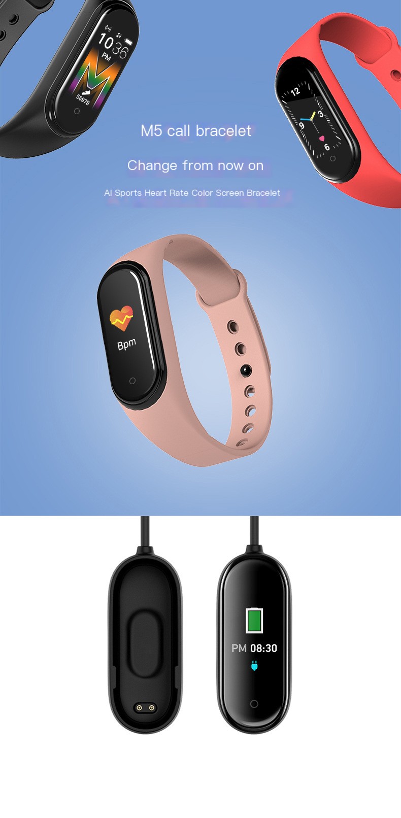 M5 Smart Bracelet Image 1
