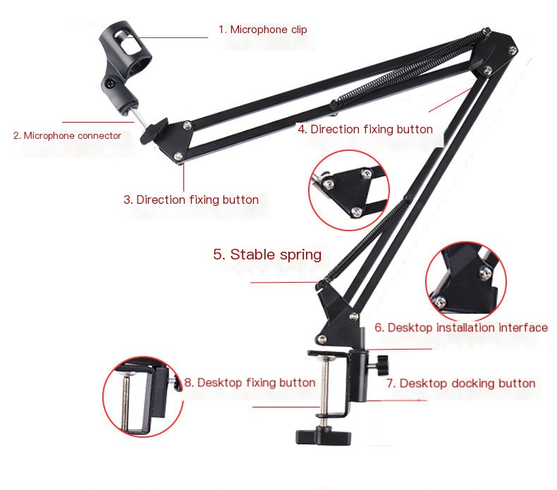 Microphone Stand 5