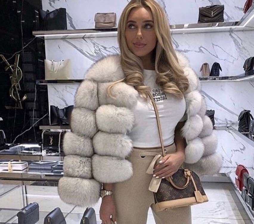 Faux Fur Coat Black