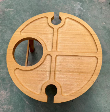 Wooden Outdoor Folding Picnic Table Image 2