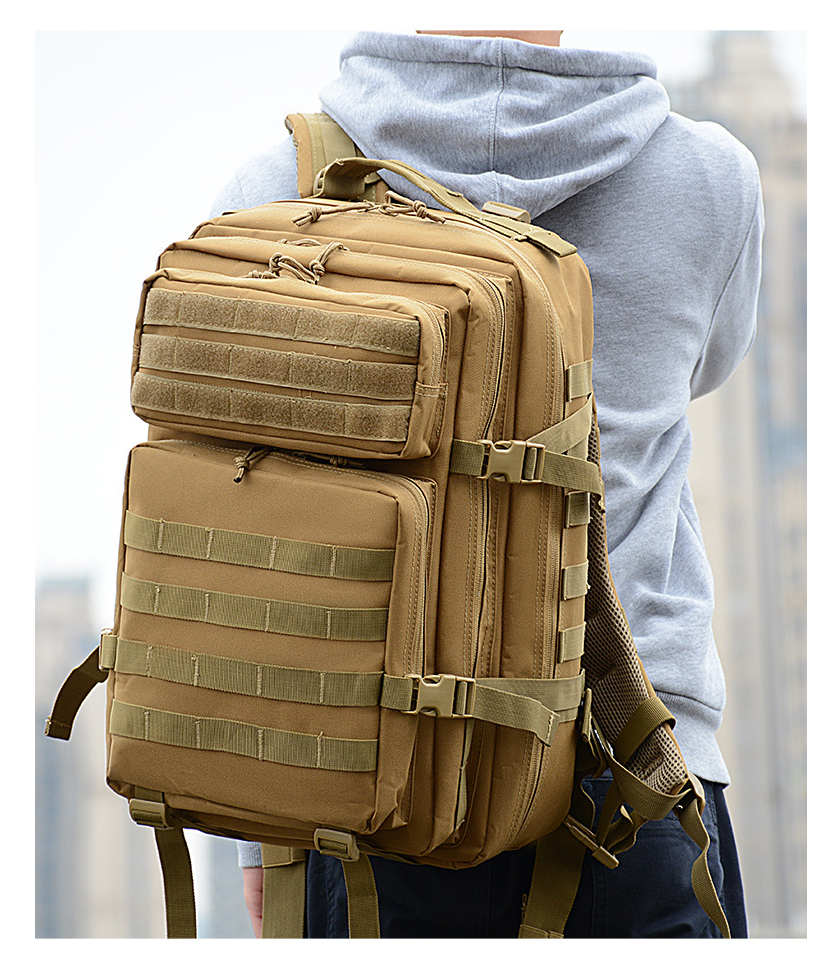 Camouflage Backpack Interior