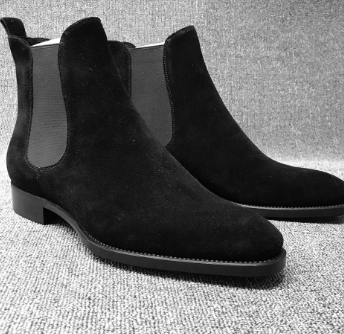 Grey High-Top Zipper Fashion Martin Boots