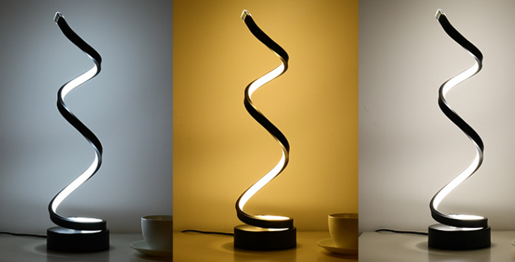Spiral Table Lamp Image 5