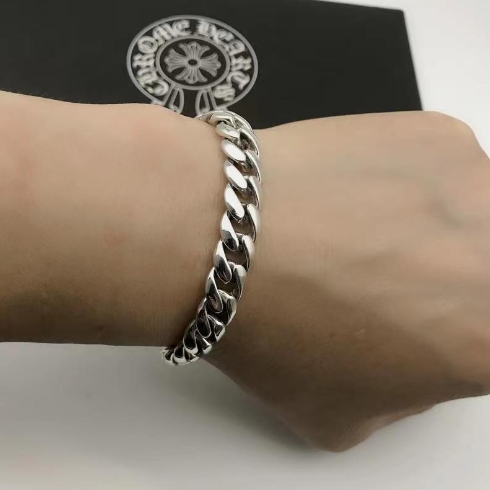 Vintage Korean Silver Cross Bracelet 3