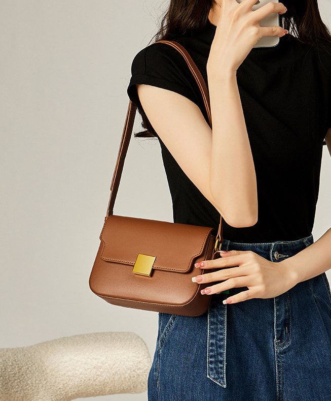 Leather Crossbody Bag Details