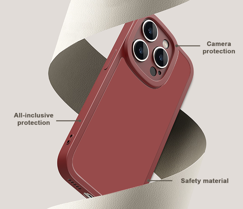 Graffiti Burgundy Flower Sticker Silicone Phone Case Variation