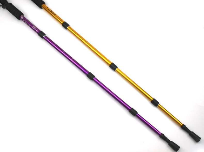Aluminum Alloy Trekking Poles - Lightweight Design