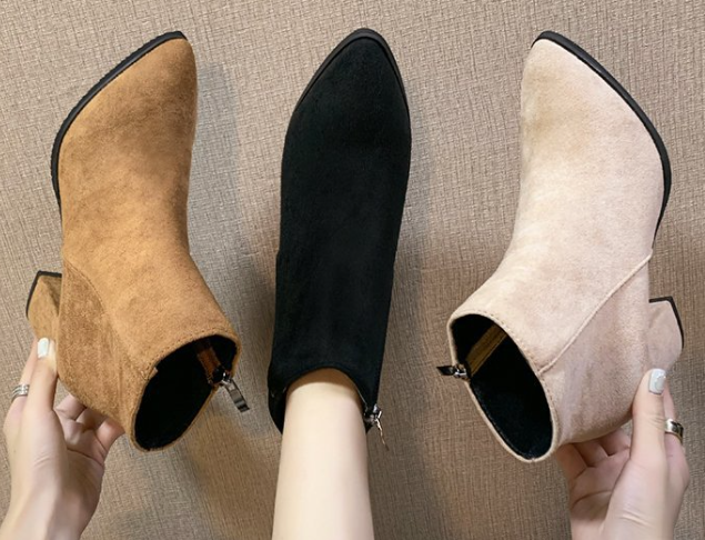 Black Women's Short Boots