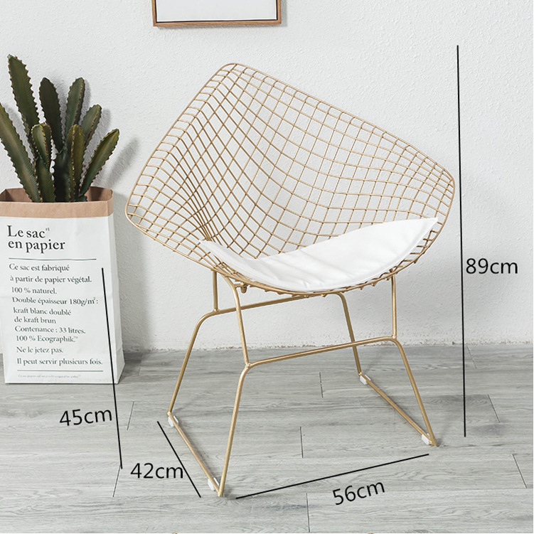 Nordic Iron Art Chair