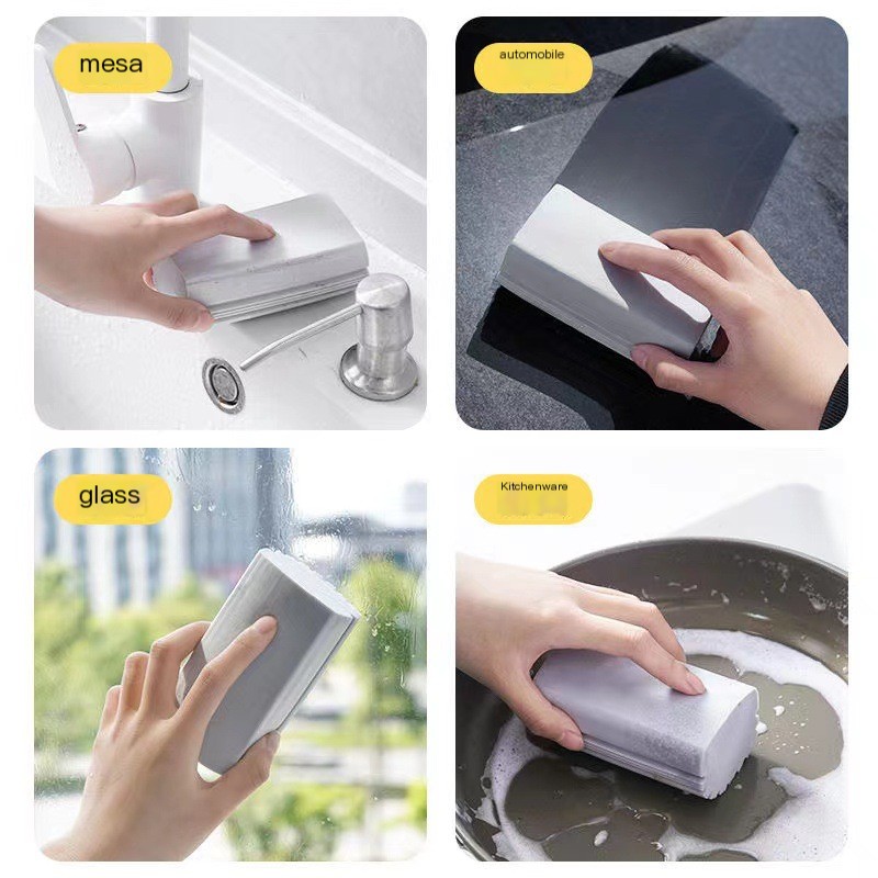 Multifunctional Cotton Sponge Green