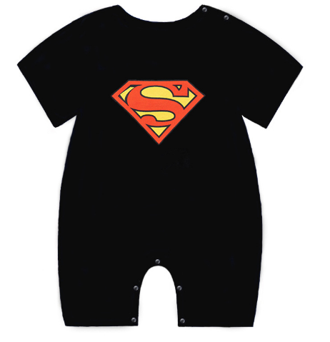 Black Superman Onesie