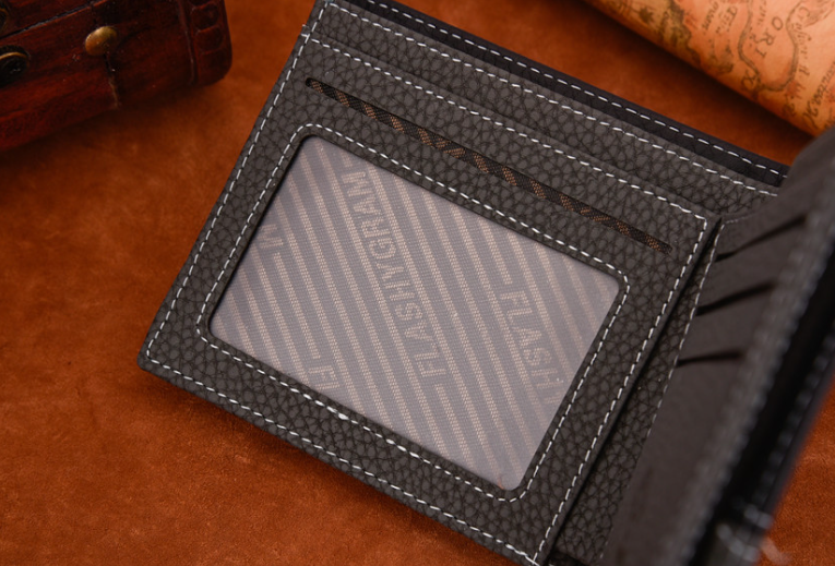 Men's Wallet Card Slots