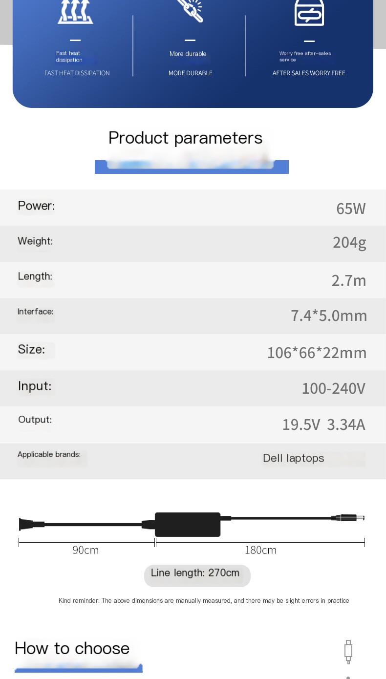 Dell Power Adapter Image 2