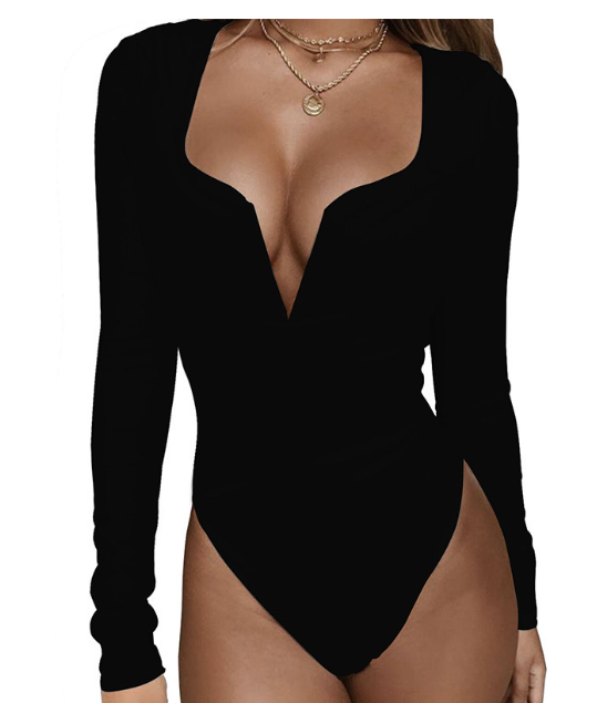 Stylish Deep V-neck