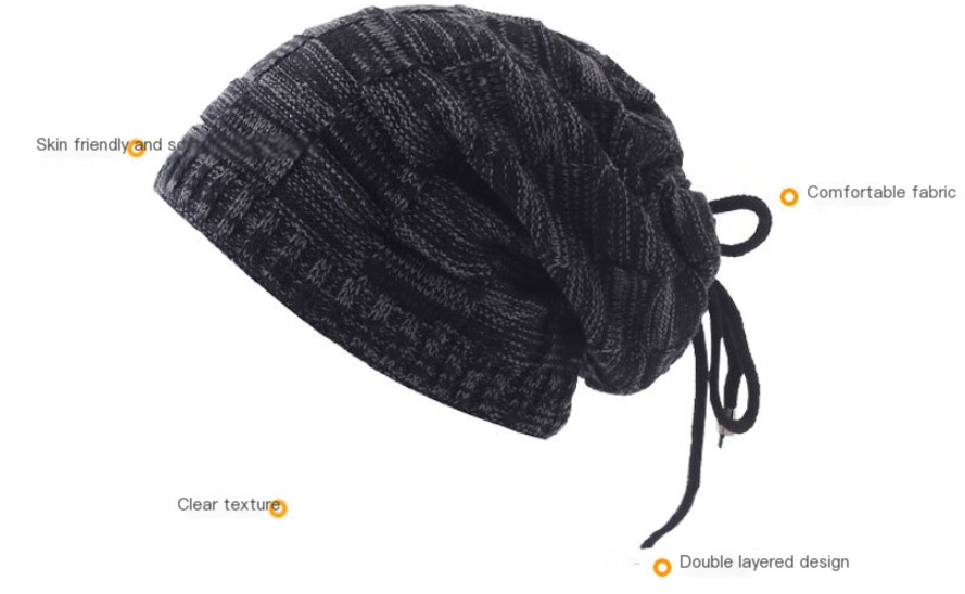 Knitted Hat Image 3