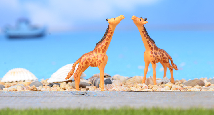 Moss Micro Landscape Giraffe