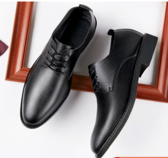 Lace-up Young Men's Leather Shoes Colors