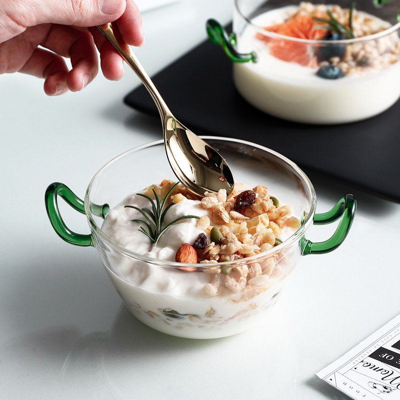 Green Straight Bowl