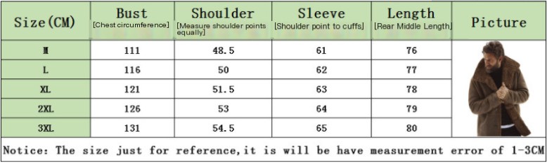 Men Winter Fleece Coat