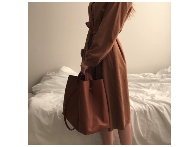 Retro Handbag - Brown