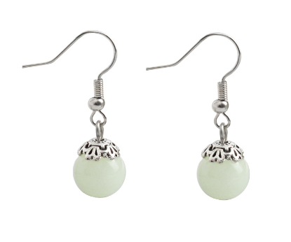 Geometric Pearl Earrings in Different Colors
