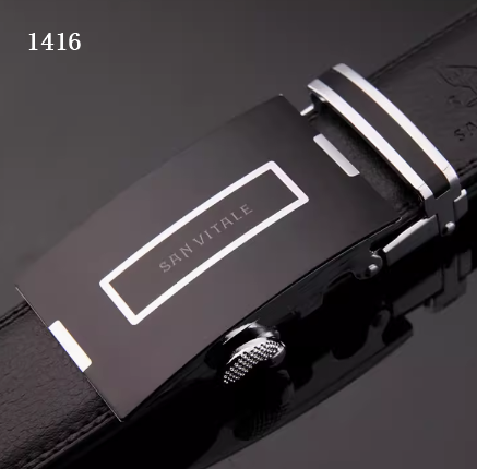 Men's Genuine Leather Belt Image 6