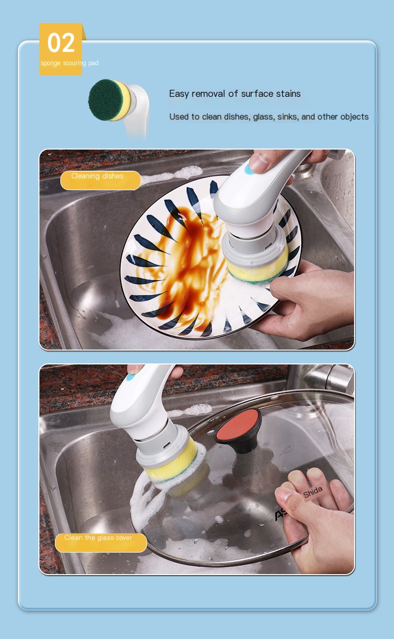 Electric Cleaning Brush 7