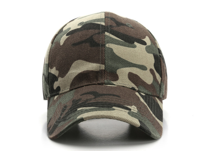 Camo Baseball Cap Green